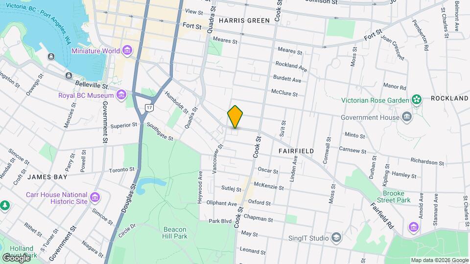 1009 Fairfield Rd Map and Location Details