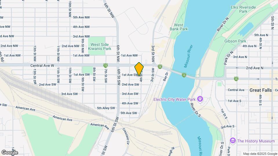 104 4th St SW Map and Location Details