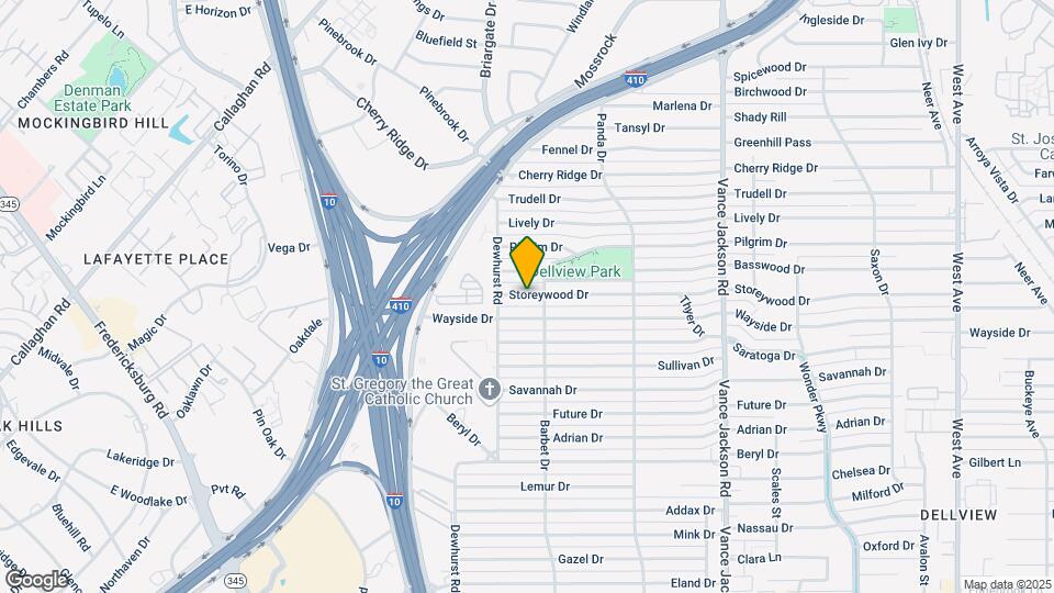 420 Storeywood Dr Map and Location Details