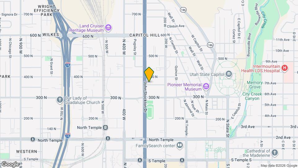 264 W Ardmore Pl Map and Location Details
