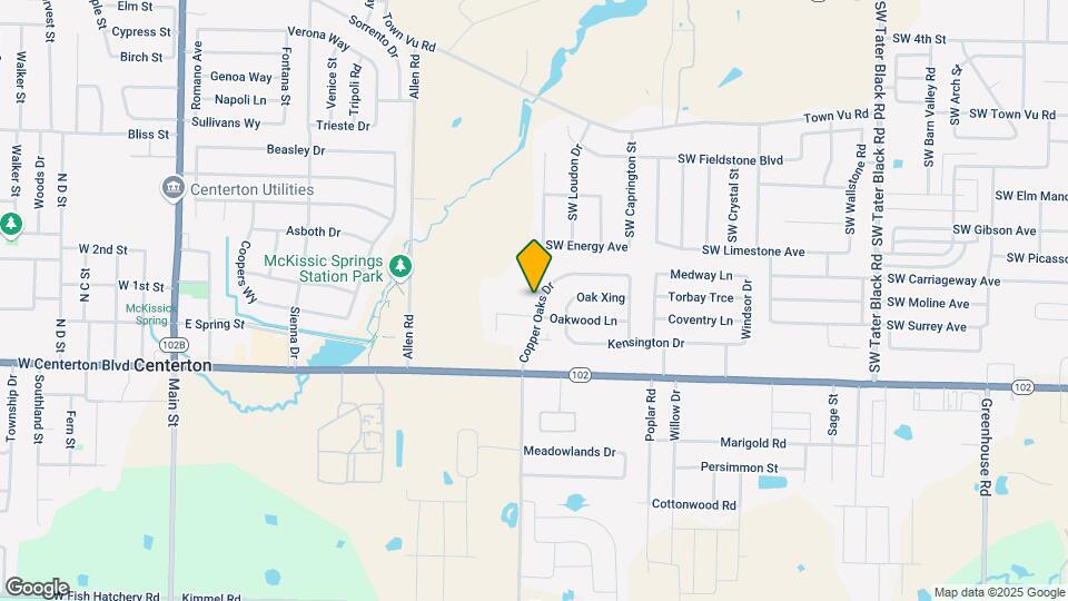 213 Copper Oaks Dr Map and Location Details