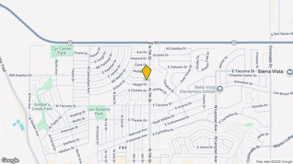 583 Hegge Dr Map and Location Details