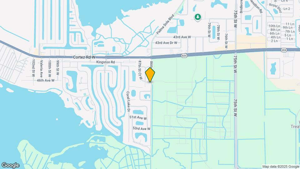 4536 86th St W Map and Location Details