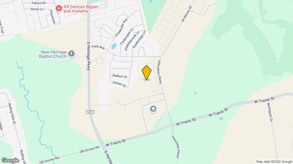 2810 Woodbrook Dr Map and Location Details