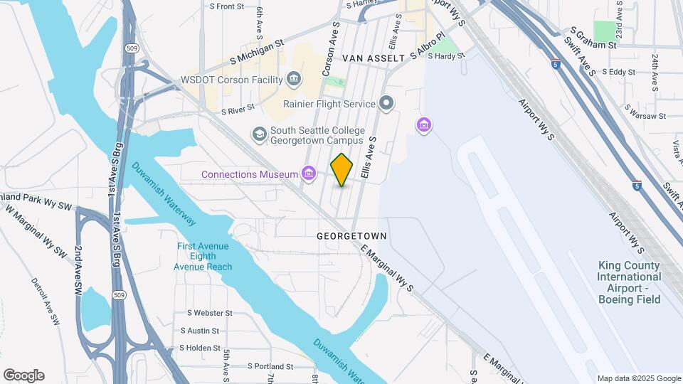 6918 Flora Ave S Map and Location Details