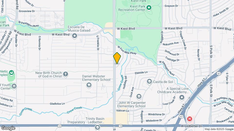 3528 S Hampton Rd Map and Location Details