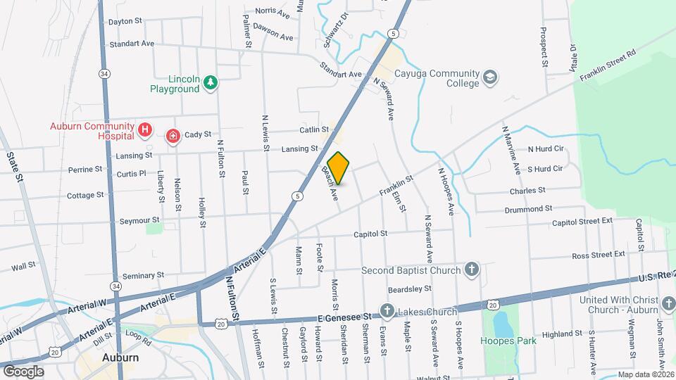 10 Beach Ave Map and Location Details