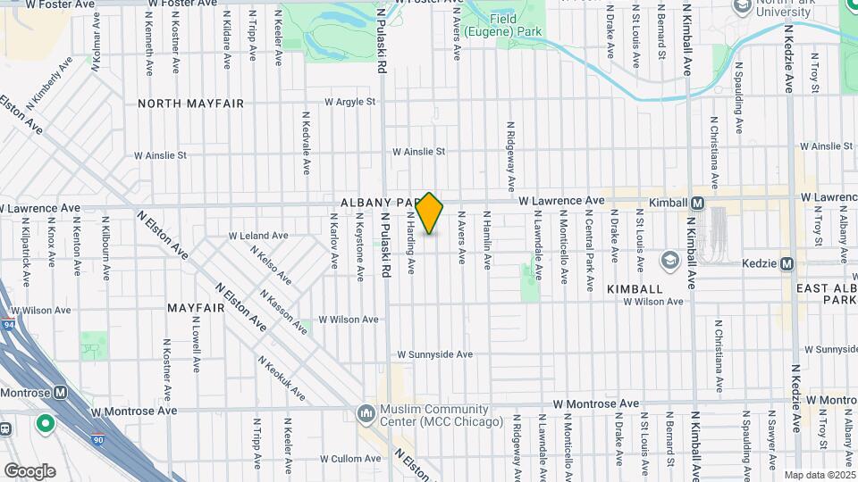 4714 N Springfield Ave Map and Location Details