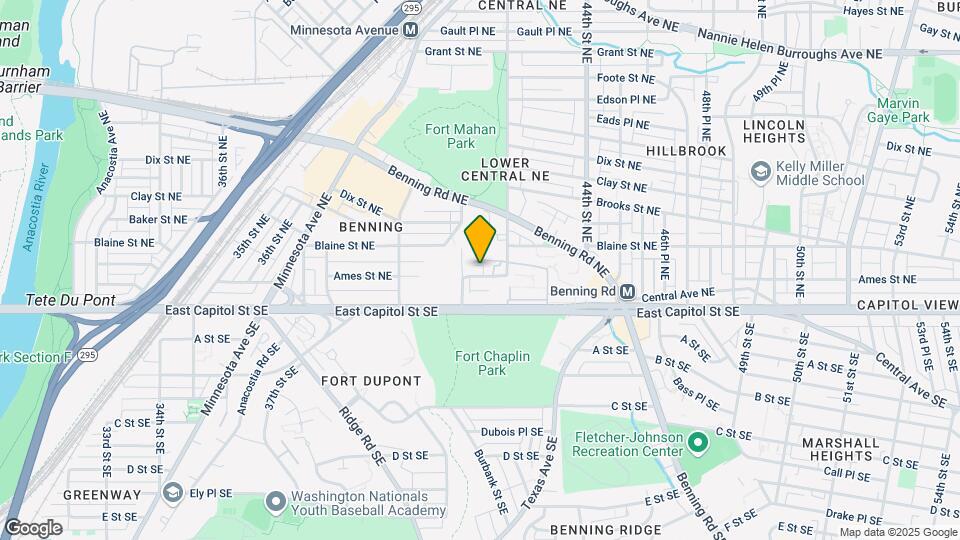 4110-4124 Ames St NE Mapa y Detalles de la Ubicación
