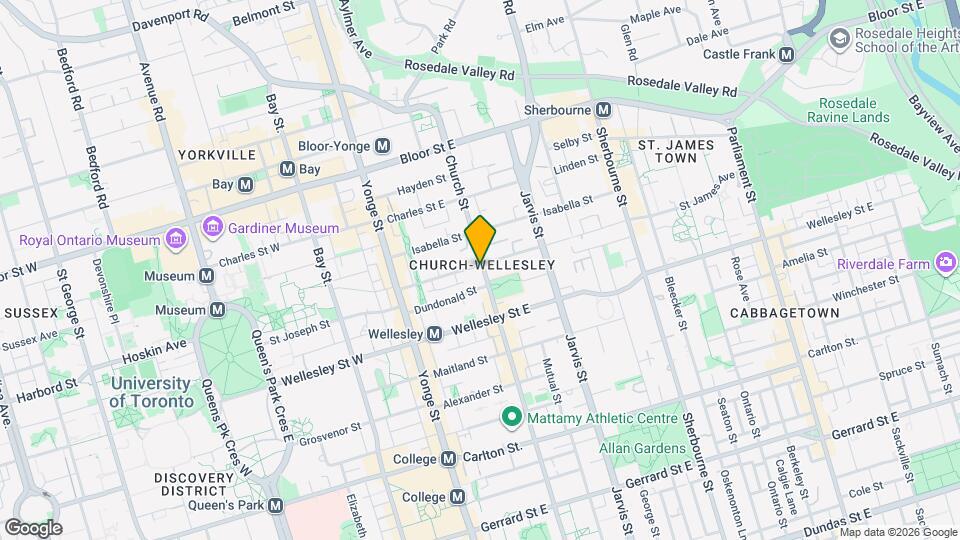 596 Church St Map and Location Details