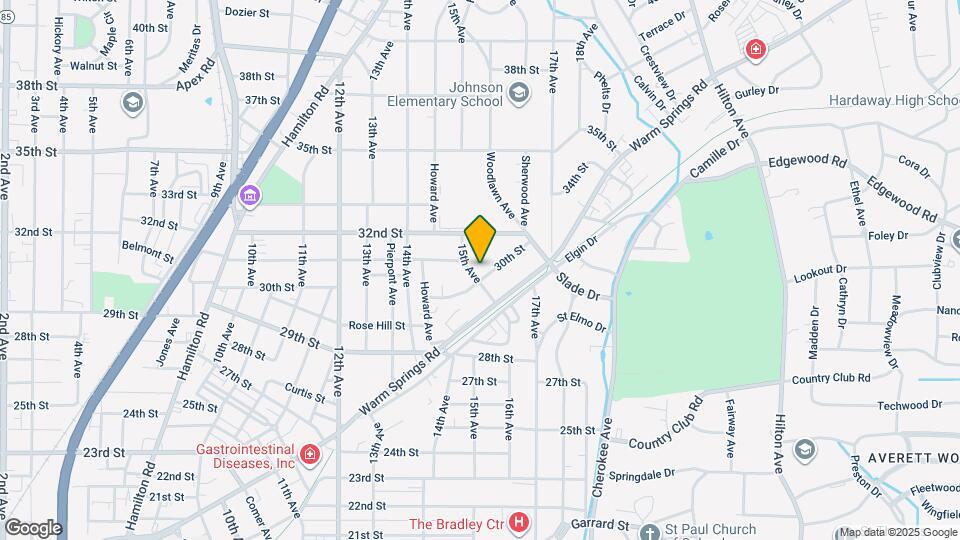 1507 30th St Map and Location Details