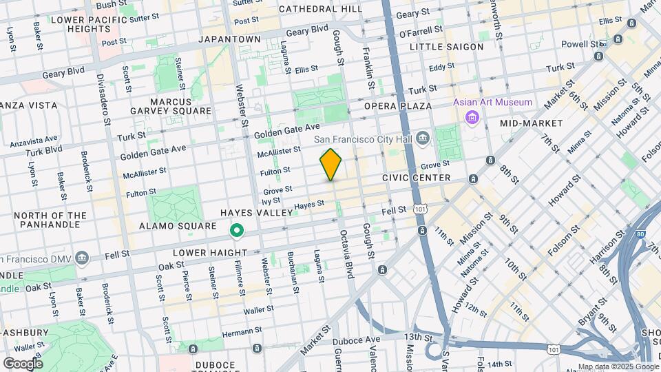 501 Grove St Mapa y Detalles de la Ubicación