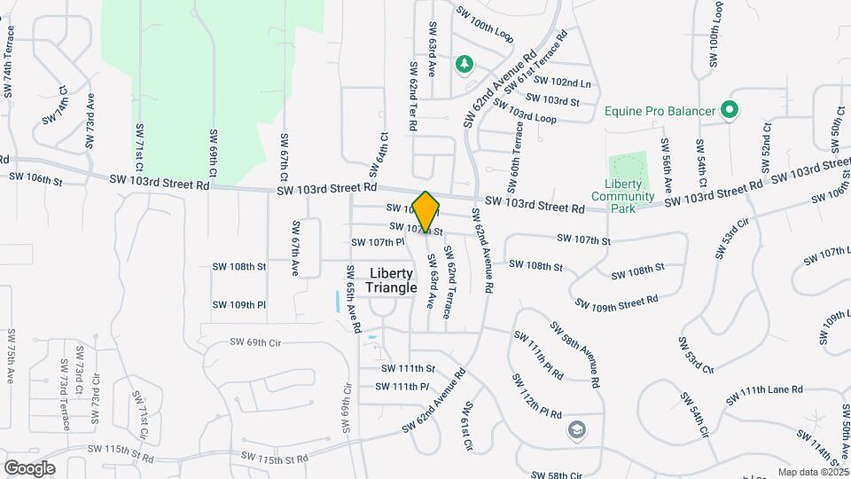 13560 SW 63rd Ave Map and Location Details
