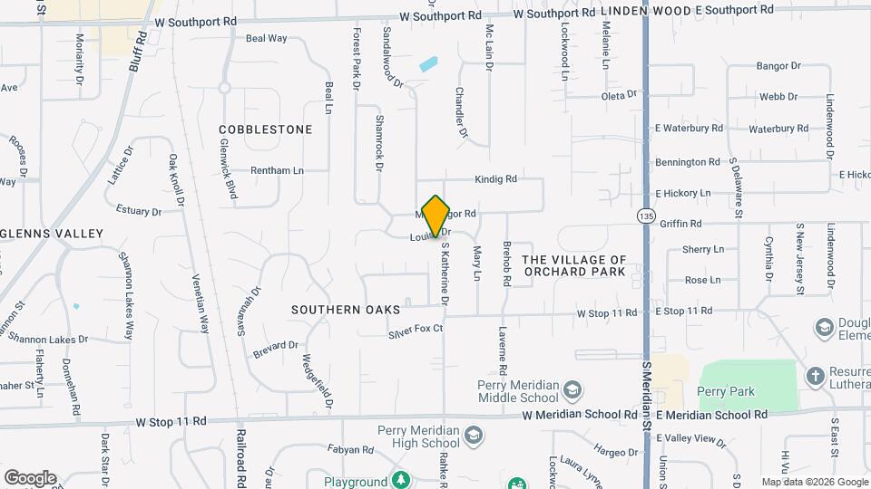 7536 S Katherine Dr Mapa y Detalles de la Ubicación