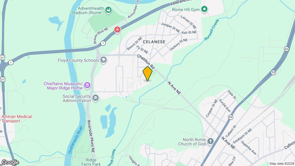 11 Redwood St NE Map and Location Details