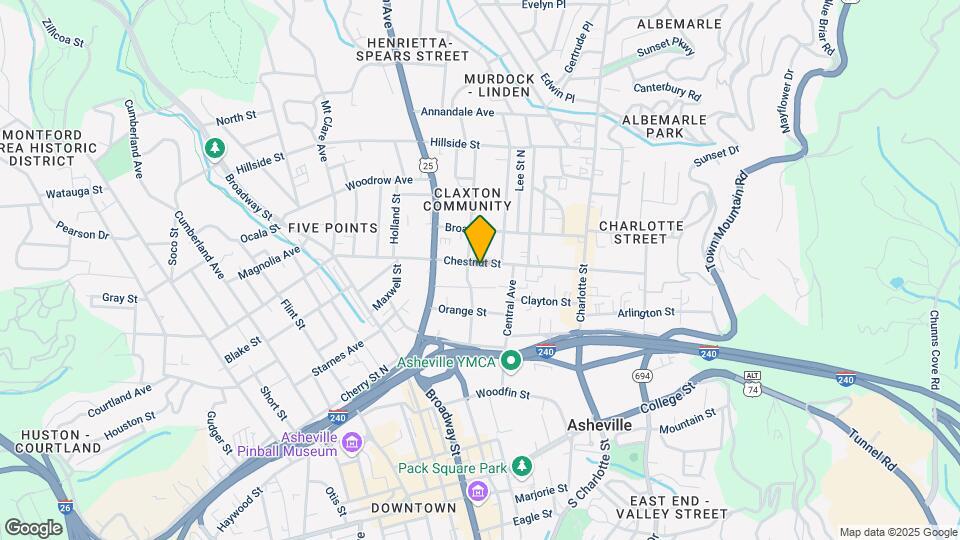 147 E Chestnut St Map and Location Details