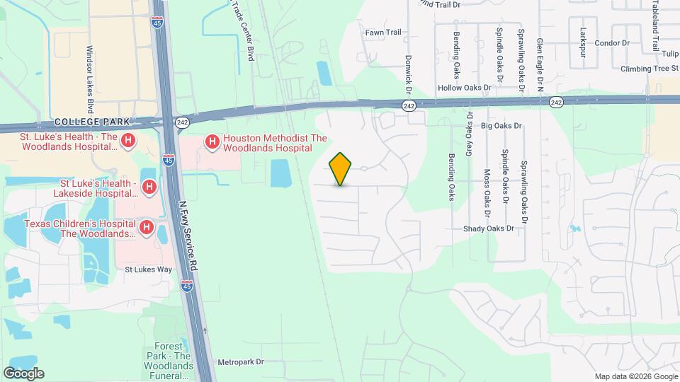 8132 Tranquil Lake Way Map and Location Details