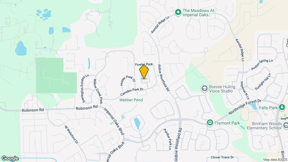 2515 Braley Park Ln Mapa y Detalles de la Ubicación