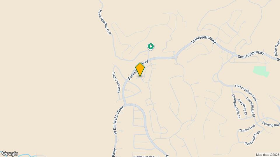 2137 Tara Ridge Trail Map and Location Details