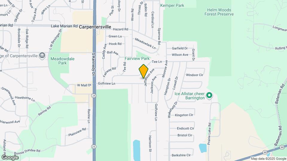 636 Jefferson Ave Map and Location Details