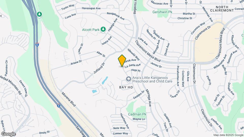 4578 Jicarillo Ave Map and Location Details