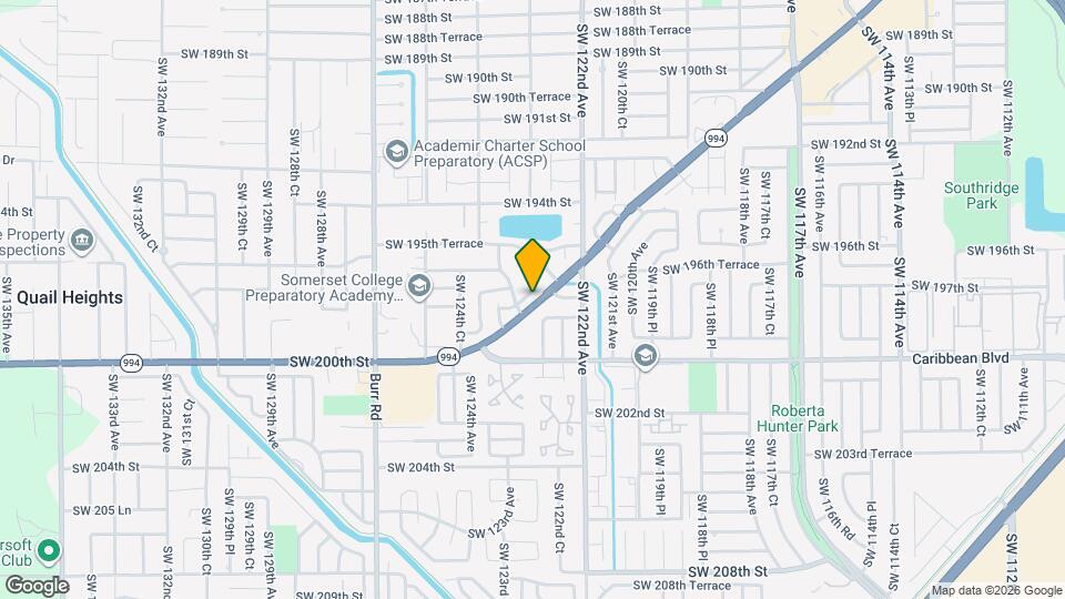 12324 SW 198th St Map and Location Details