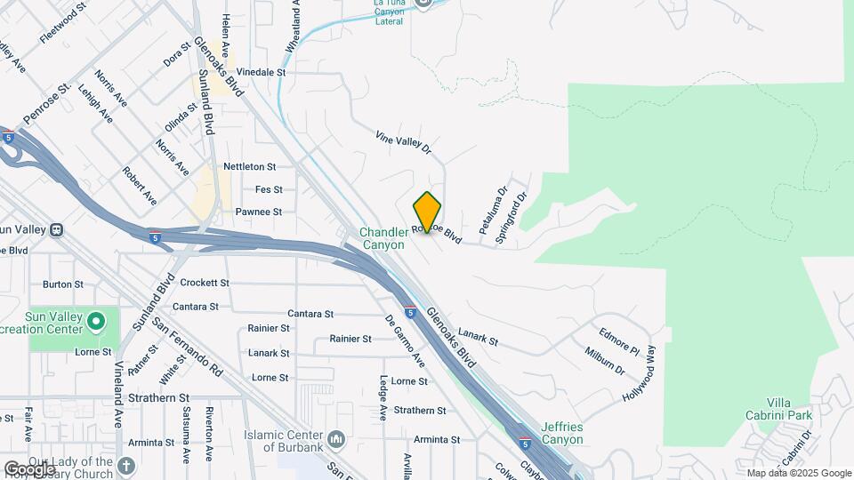 8337 Valecrest Dr Mapa y Detalles de la Ubicación