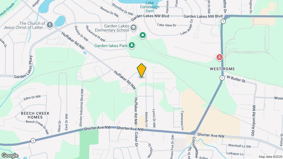 9-11 Chesney Dr NW Map and Location Details