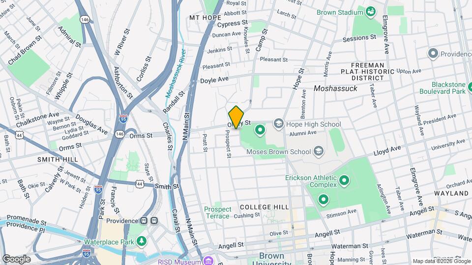 266 -268 Brown Street Map and Location Details