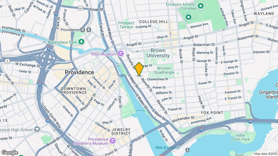 302 Benefit st/Luxury Residences for Lease Map and Location Details