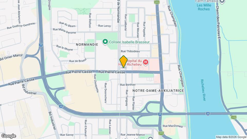 908 Beaudry Rue Map and Location Details