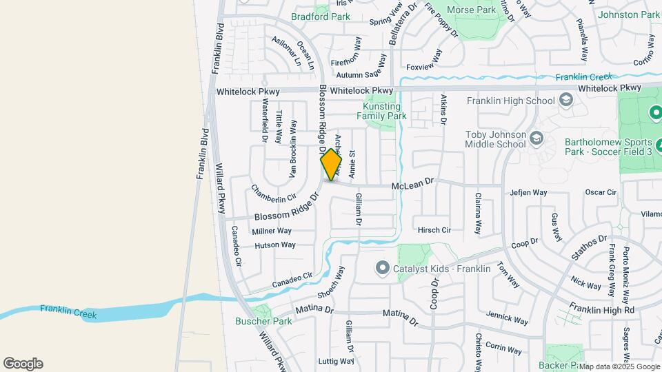 5028 McLean Dr Map and Location Details