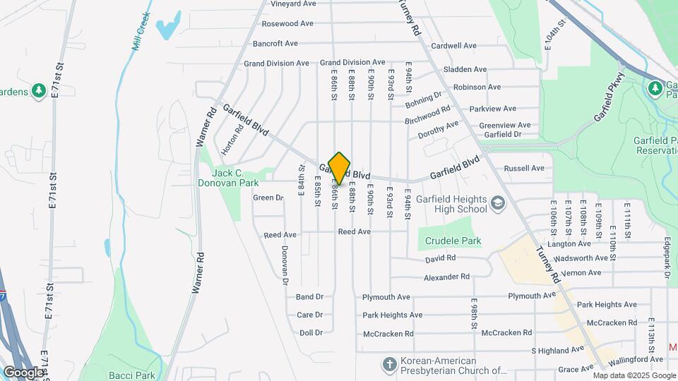 4815 E 86th St Map and Location Details