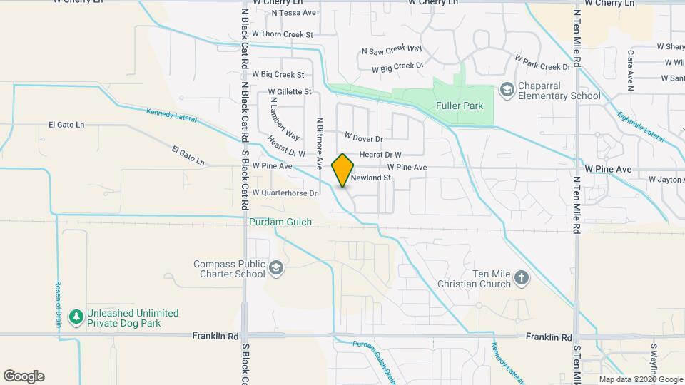 677 N Kayden Way Map and Location Details