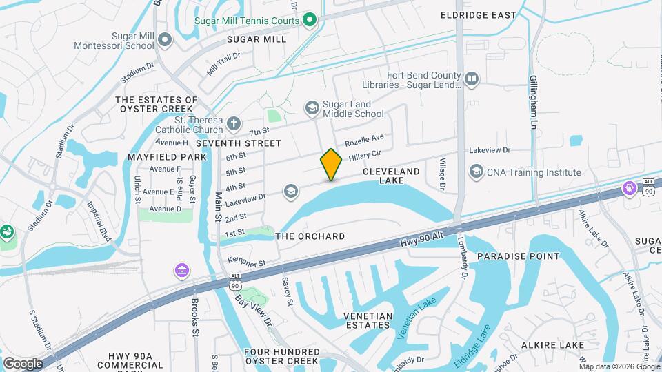 414 Lakeview Dr Map and Location Details