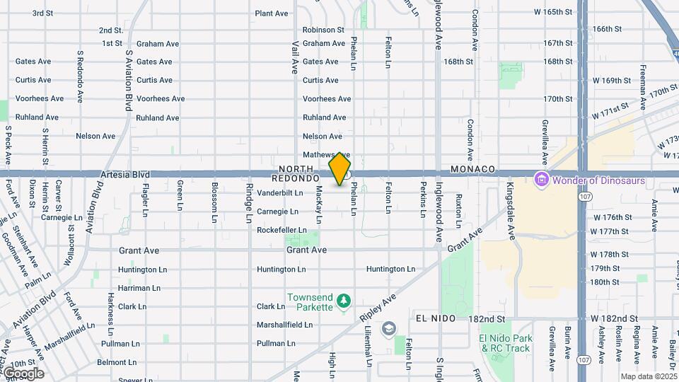 2415 Vanderbilt Ln Mapa y Detalles de la Ubicación