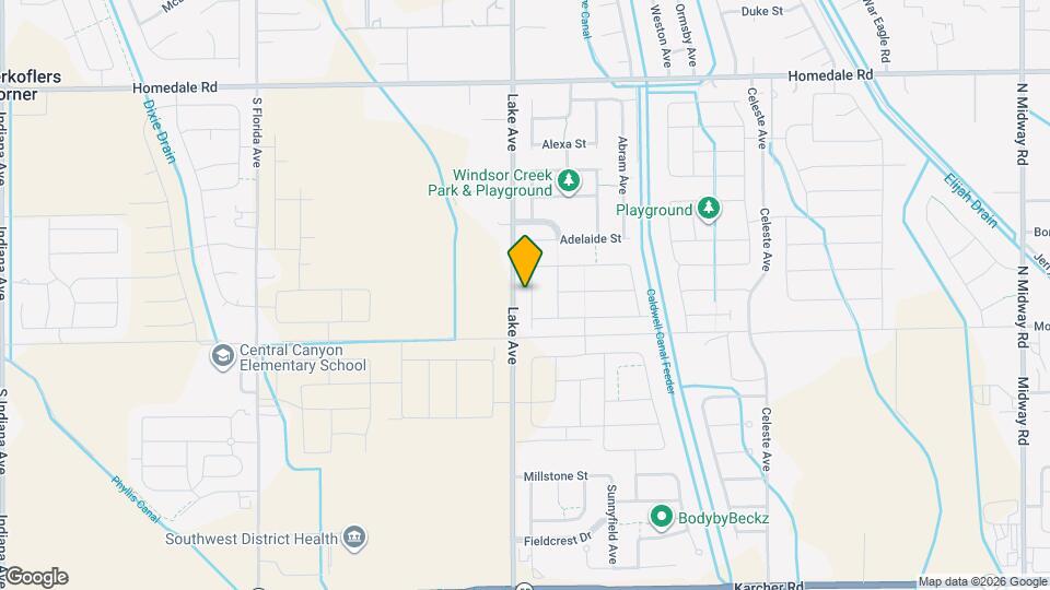 16581 Berkley Ave Map and Location Details