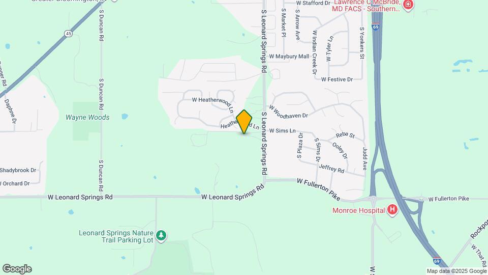 3696 S Leonard Springs Rd, Unit 3696 Mapa y Detalles de la Ubicación