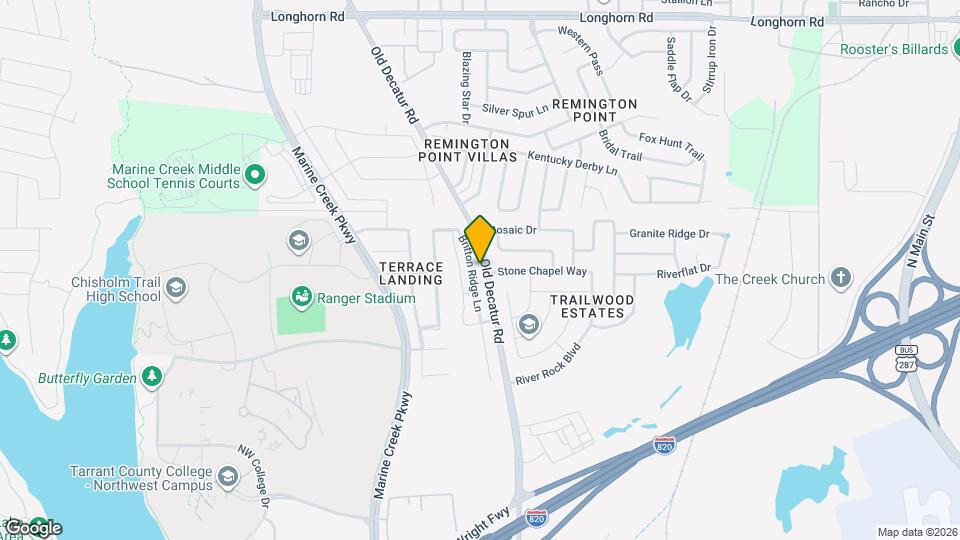 5160 Britton Ridge Ln Map and Location Details