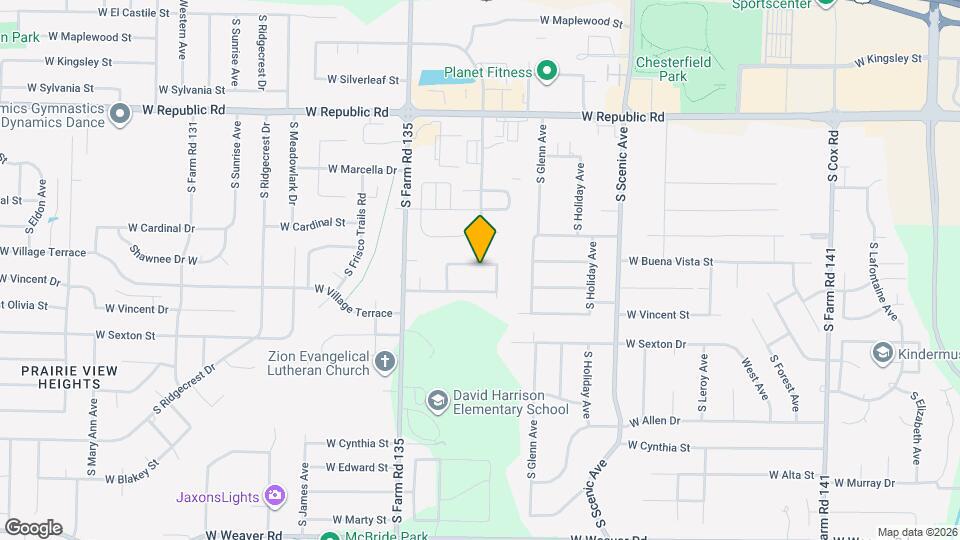 2970 W Buena Vista St Map and Location Details