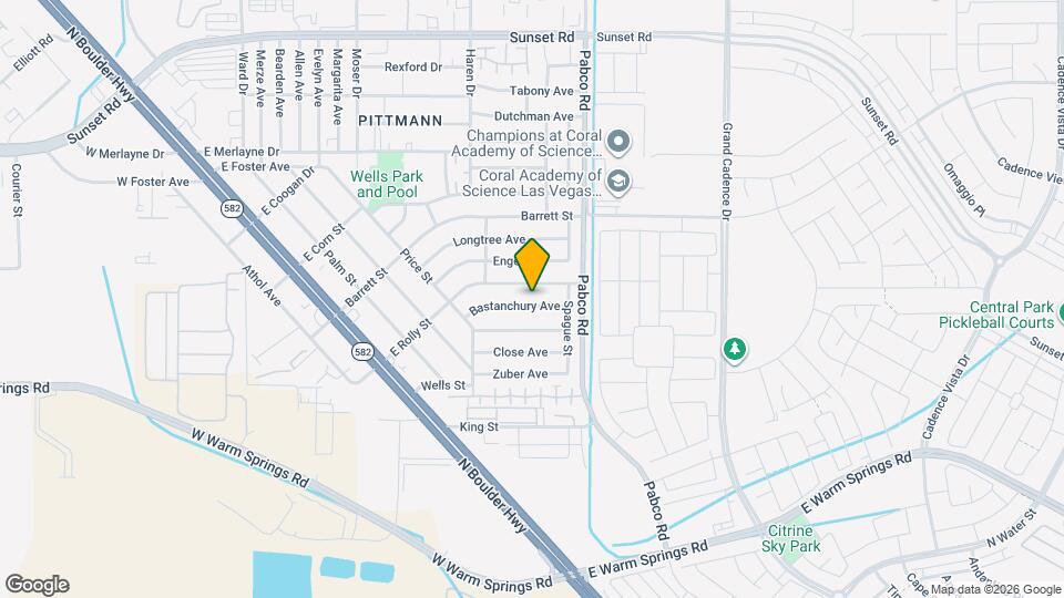 549 Bastanchury Ave Map and Location Details