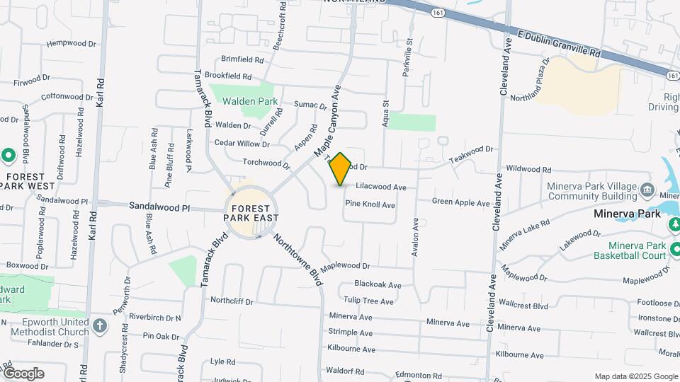 5315 Lemonwood St Map and Location Details