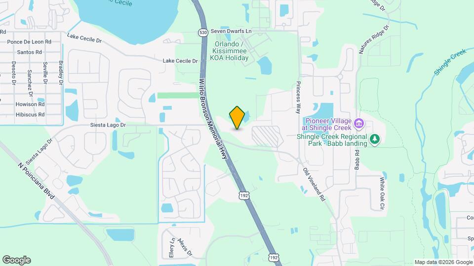 2545 Old Vineland Rd Map and Location Details