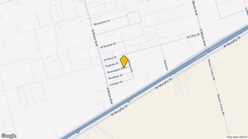 11629 Sweetgum St Map and Location Details