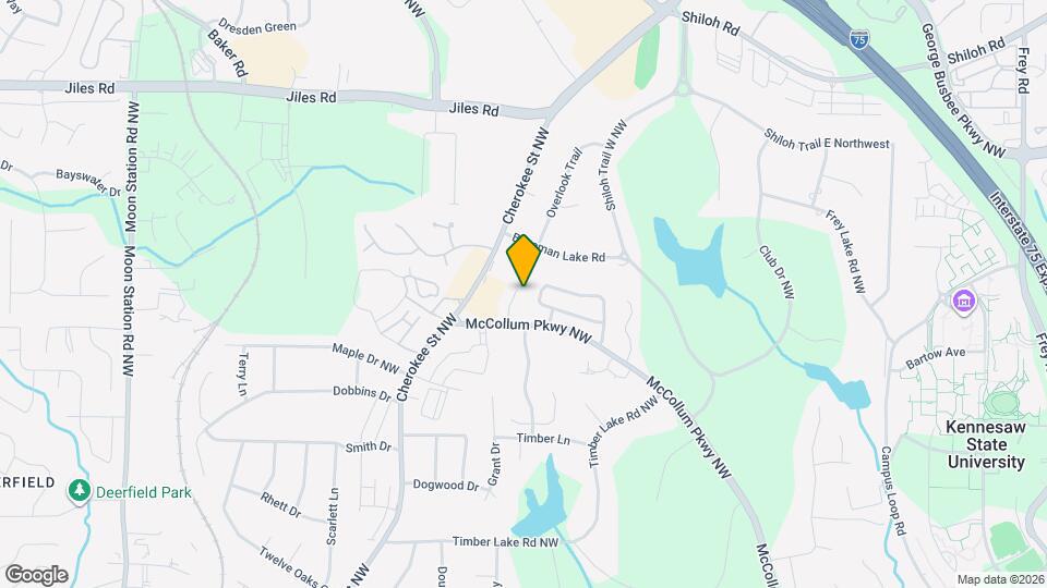 1435 Kennesaw Trace Ct Map and Location Details