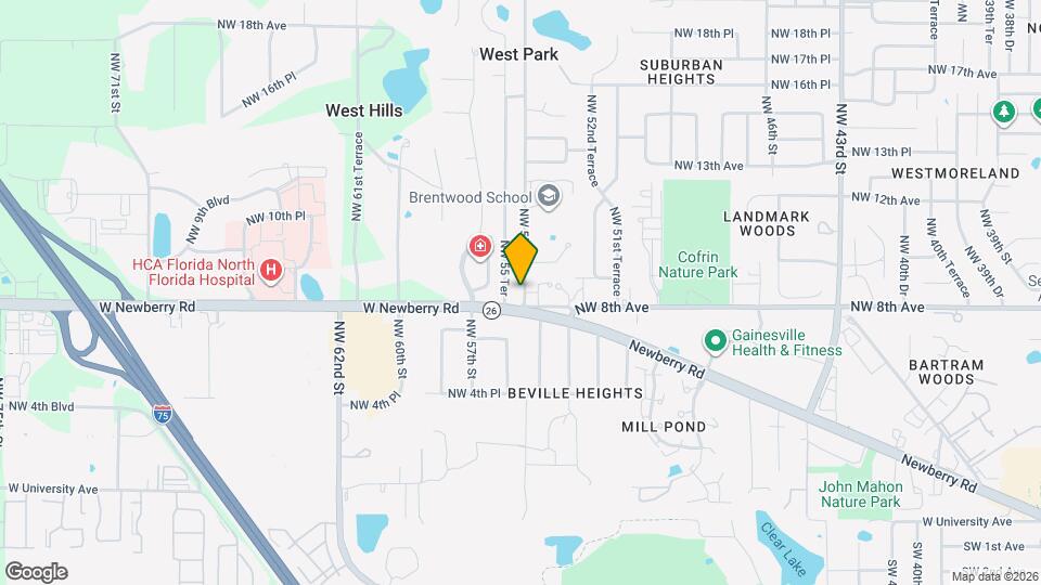 820 NW 55th St Map and Location Details