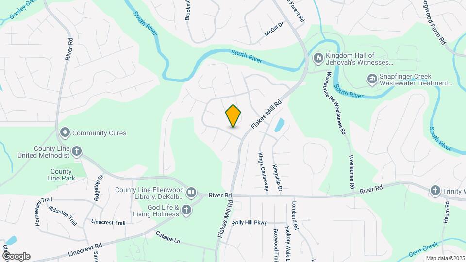 3667 Chimney Ridge Ct Map and Location Details