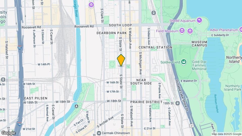 1451 S State St, Unit 1708 Mapa y Detalles de la Ubicación
