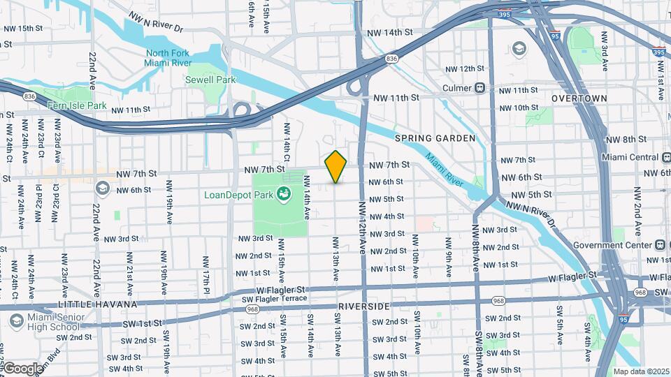1274 NW 6th St Mapa y Detalles de la Ubicación