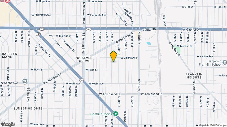 3736-3738-3738 N 39th St Mapa y Detalles de la Ubicación